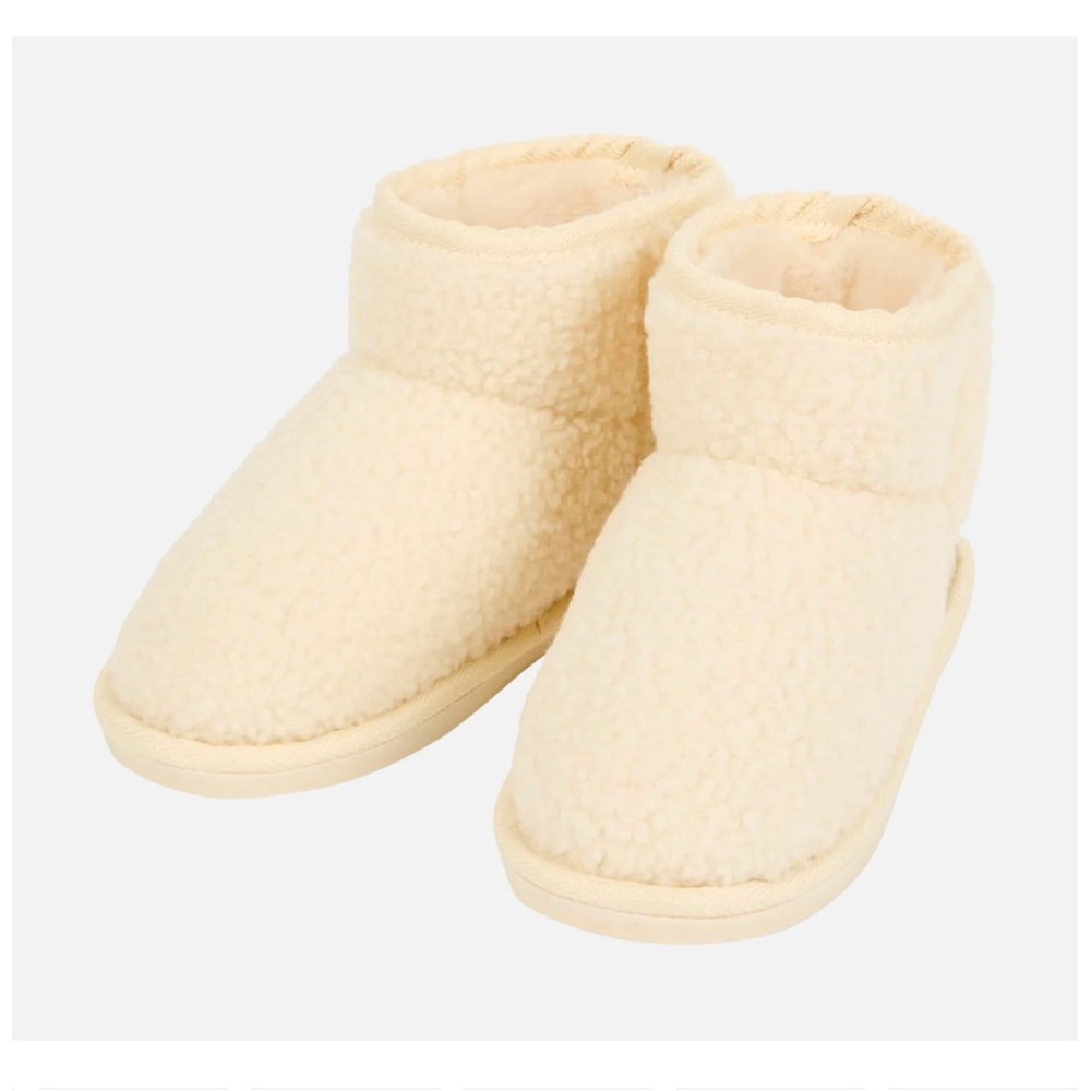 SO Cream Ankle Booties